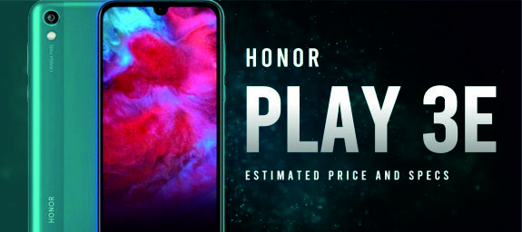 Картинка к статье: Announced new ultra-budget model Honor Play 3e. Only 100 dollars, but the device is quite interesting. A review from Sunday21.